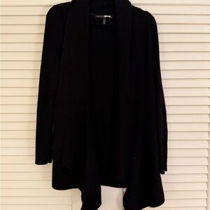White House Black Market Black Cardigan